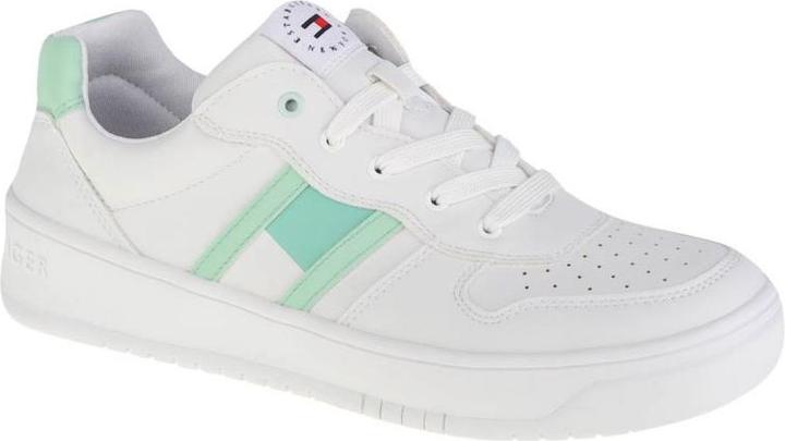 Tommy Hilfiger Low Cut Schnür-Sneaker T3A4-32143-1351A166 weiss 37