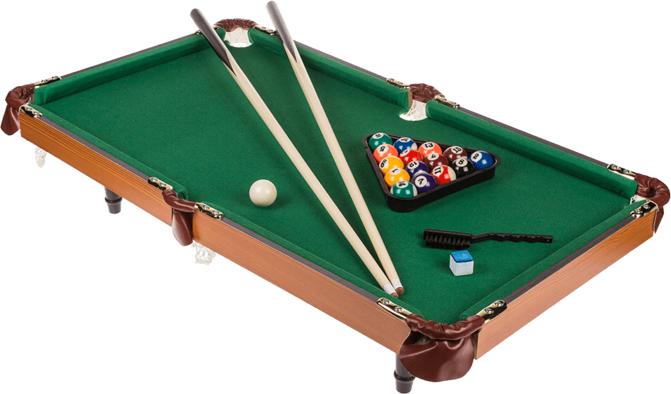 Actual product image Out of the blue Wooden table billiards game approx. 92.5 x 51 x 20 cm