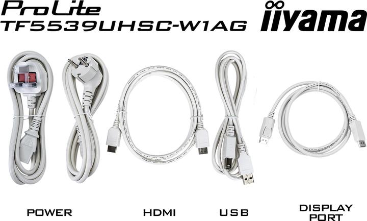Image du produit iiyama TF5539UHSC-W1AG (3840 x 2160 pixels, 55")