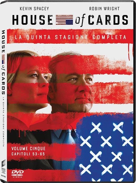 Immagine prodotto House Of Cards - Stagione 5 (DVD, 2017, Spagnolo, Italiano, Inglese)