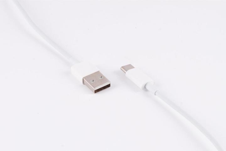 Actual product image Shiverpeaks ®-BASIC-S--USB Charge Sync Cable, USB A male to USB-C male, 2.0, ABS, white, 2.0m (2 m, USB 2.0)