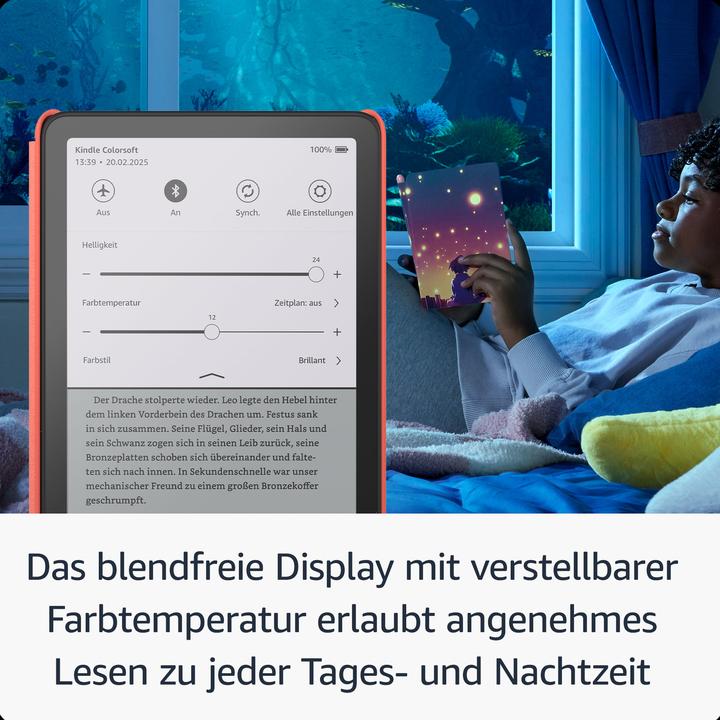 Produktbild Amazon Kindle Colorsoft Kids Fantasy River - (2025) 16GB (7", 16 GB)