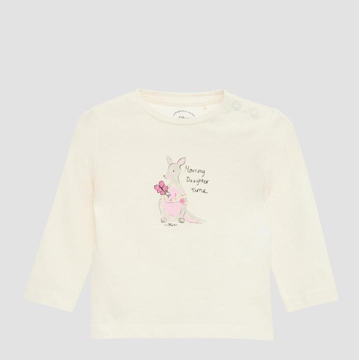 Produktbild S.Oliver T-Shirt Weiches Longsleeve aus Baumwolle mit glitzerndem Frontprint (92)