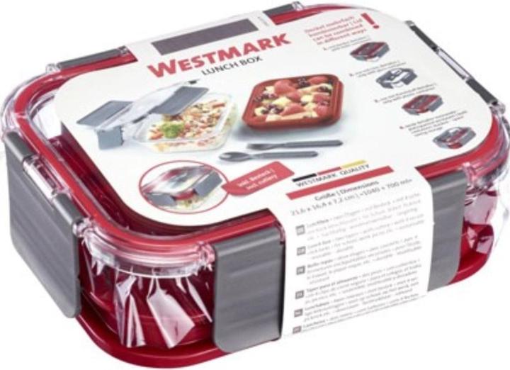 Produktbild Westmark Lunch Box Comfort 1740 ml, rot