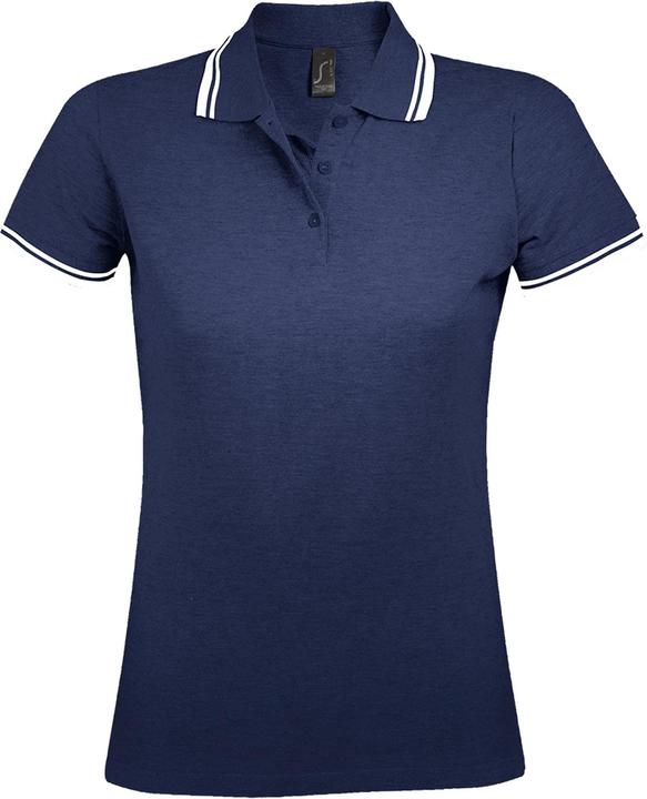 Marineblau/Weiss