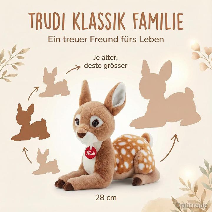 Image du produit Trudi Fawn Berty grand (28 cm)