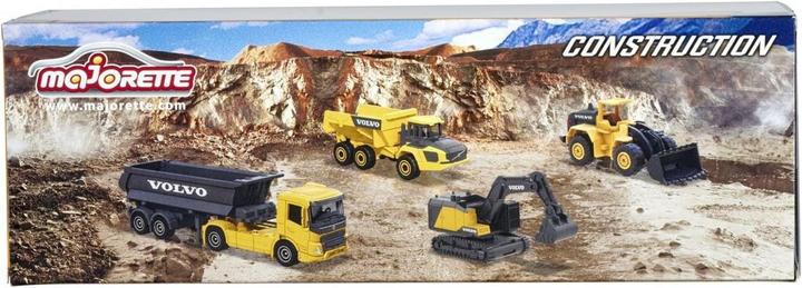 Produktbild Majorette Volvo Construction 4er Geschenkset