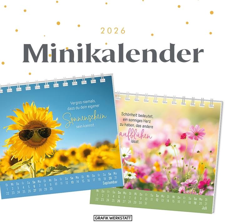 Produktbild Mini-Kalender 2026 Eine Extraportion Gl