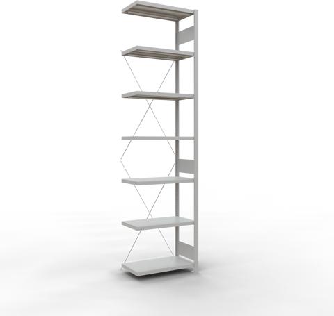 Actual product image Schulte Lagertechnik MULTIplus250 boltless bay system with cross brace