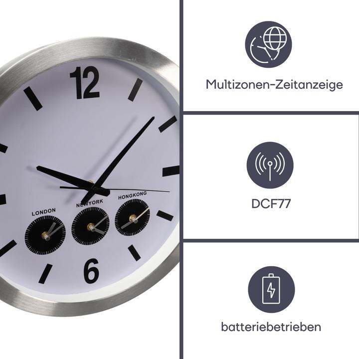 Image du produit Perel Horloge murale (45.50 cm)