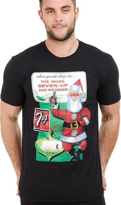 Produktbild 7up The More Seven Up The Merrier TShirt weihnachtliches Design (XXL)