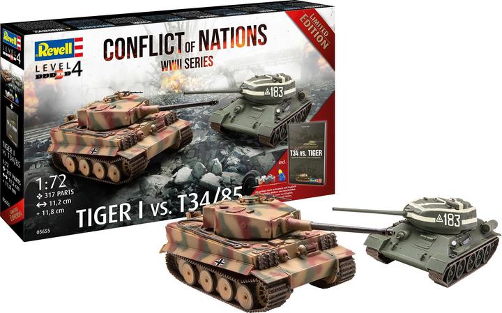 Actual product image Revell Conflict of Nations Series Gift Set