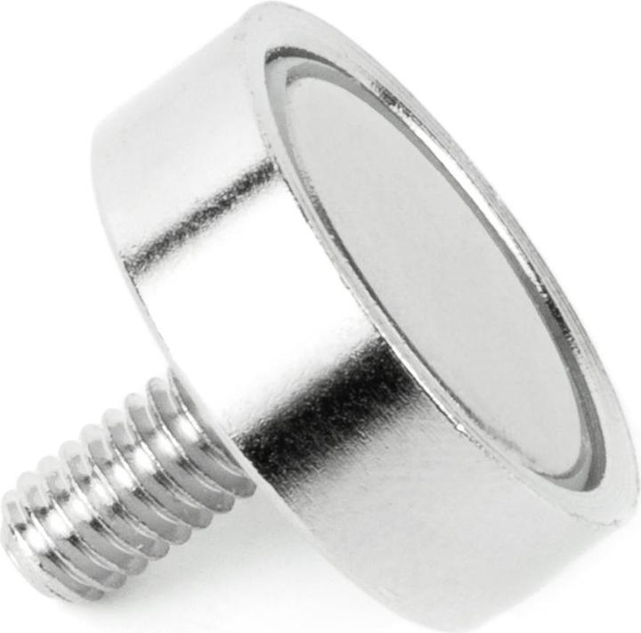 Actual product image Supermagnete Holding magnet with threaded pin (5x)