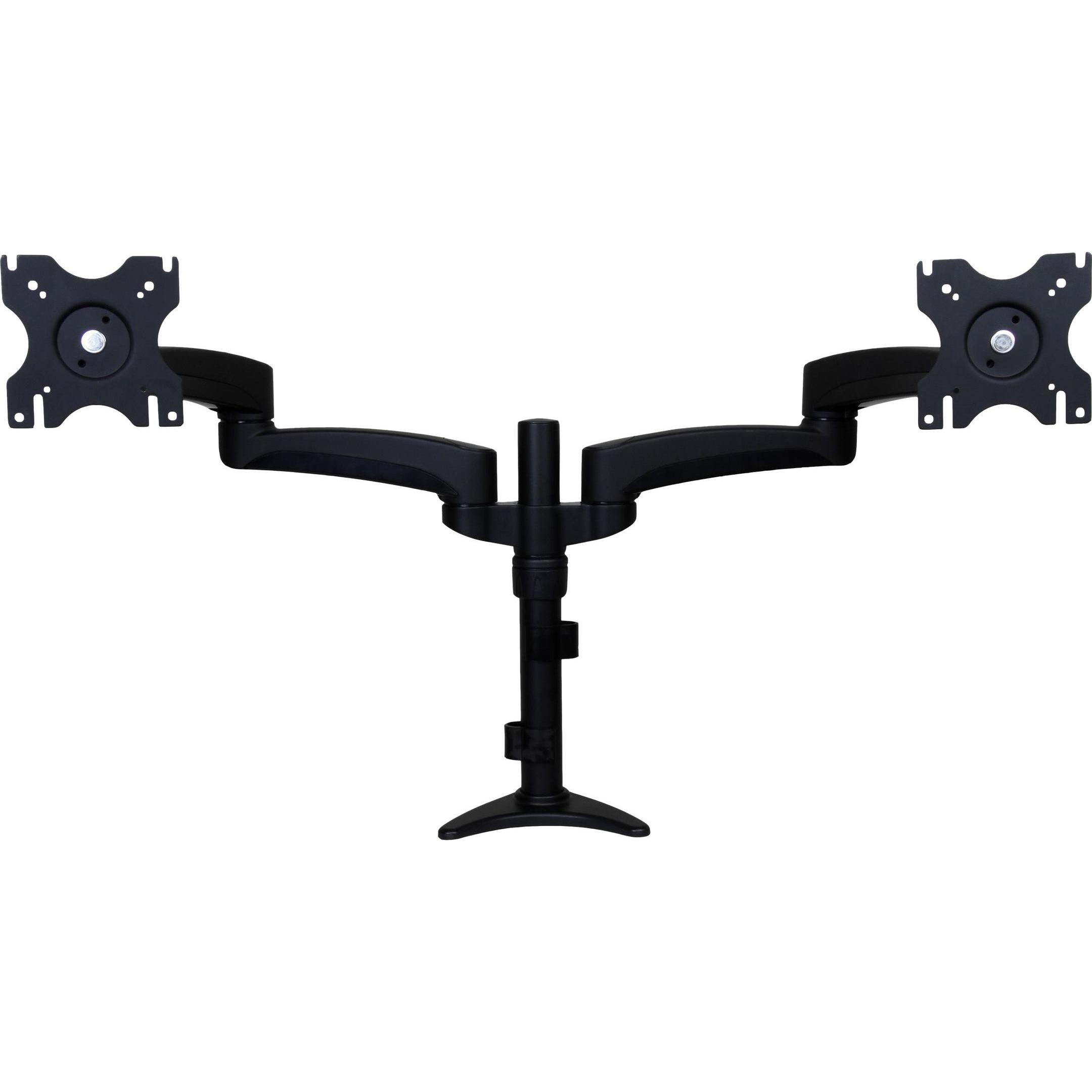 StarTech Articulating Dual Monitor Arm (Tisch, 24"), Monitor Halterung, Schwarz