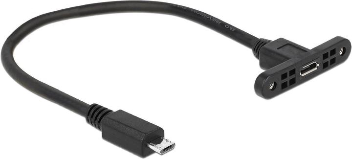 Productafbeelding Delock Micro-USB B - Micro-USB B (0.25 m, USB 2.0)
