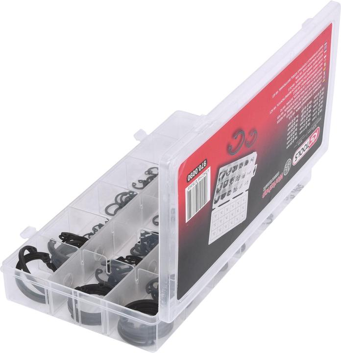 Actual product image KS Tools Assortment snap rings inside, Ã˜ 3-32mm, 180 pcs.