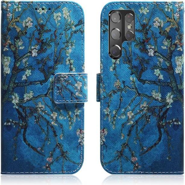 Thumbnail - MU Style Leder Bookcover Image Series (Samsung Galaxy S22 Ultra), Smartphone Hülle, Mehrfarbig