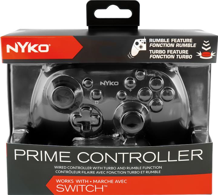 Immagine prodotto Nyko Prime Wired Controller - Black For Switch (DSi XL)