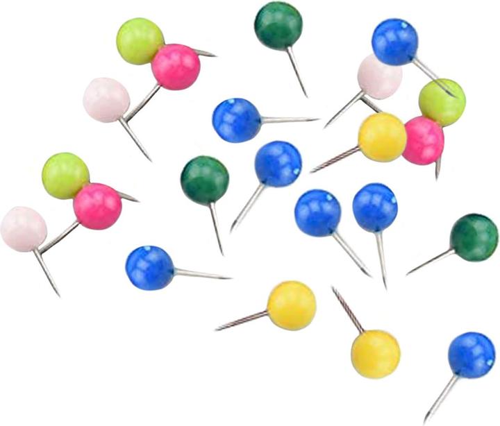 Image du produit Tiger Stationery Épingles à cartes circulaires (lot de 30)