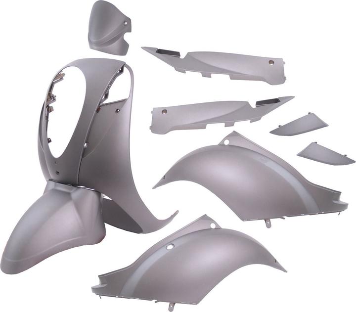 Kappenset Sym Mio mat grijs 10 Delig