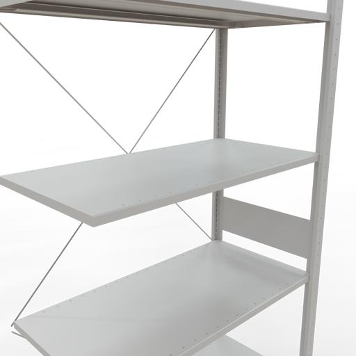 Actual product image Schulte Lagertechnik MULTIplus85 boltless bay system with cross brace