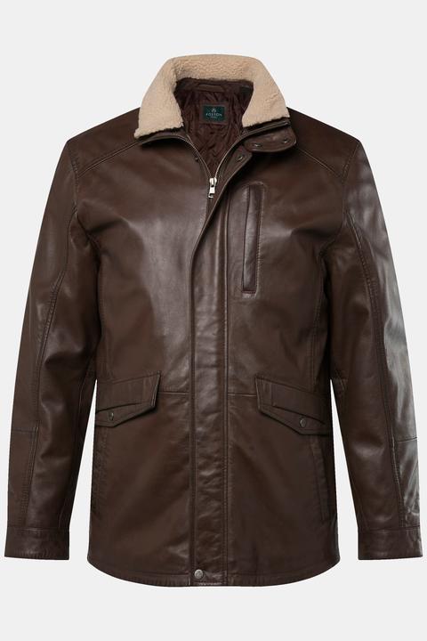 Immagine prodotto Boston Park Lederjacke, Leder, Teddykragen, Steppfutter, bis 80/82 (68)