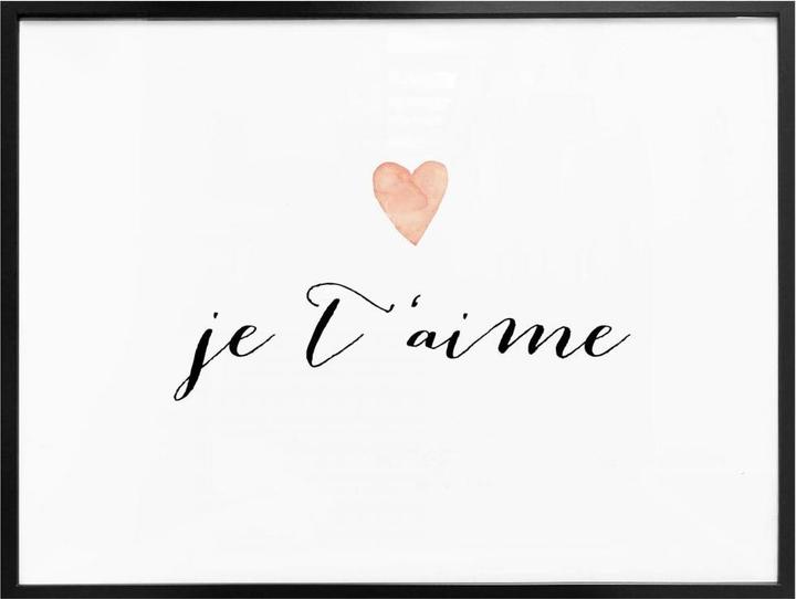 Image du produit Trenddeko Je t'aime (40 x 30 cm)