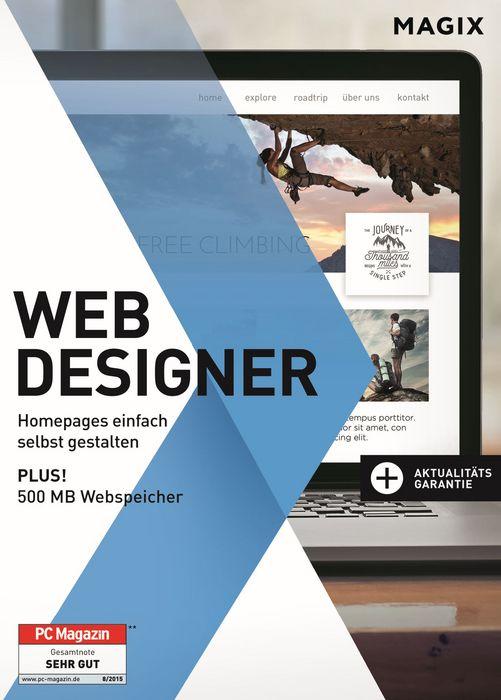 Produktbild Magix Web Designer (1 User, unbegrenzt)