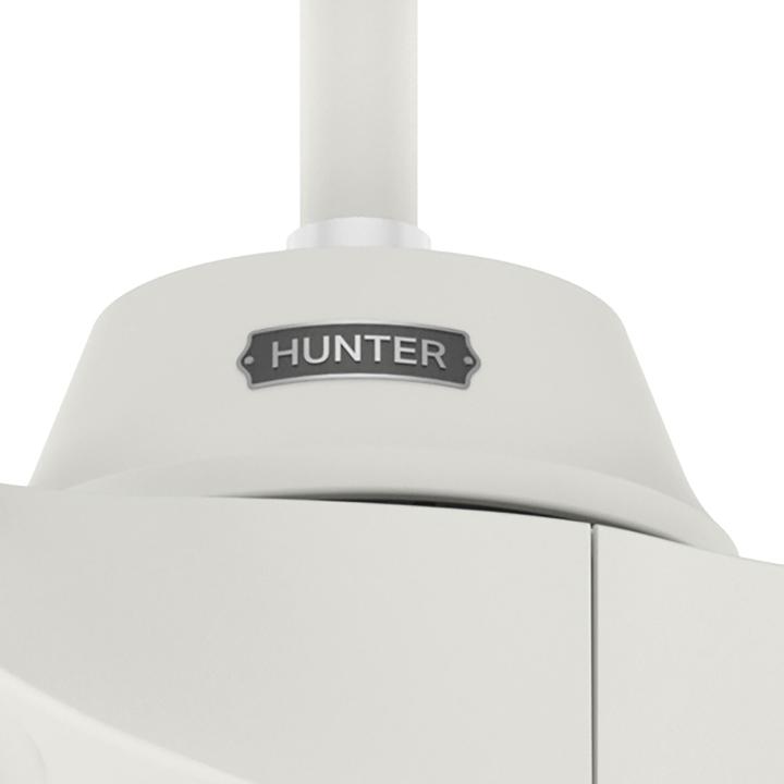 Immagine prodotto Hunter Fans DC Deckenventilator Canberra Weiss mit Fernbedienung (39 dB)