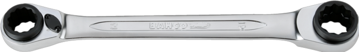 Actual product image Bahco 4-in-1 ratchet ring wrench (12 mm, 13 mm, 14 mm, 15 mm)