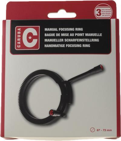 Productafbeelding Caruba Handmatige scherpstelring 67 73mm