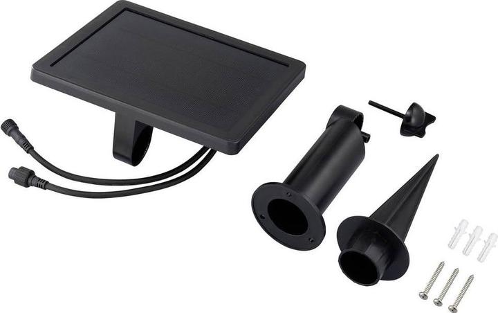 Actual product image Sygonix SY-6612940 Solarmodul 12 V/DC 230 mm Schwarz (24 W, 1.33 kg)