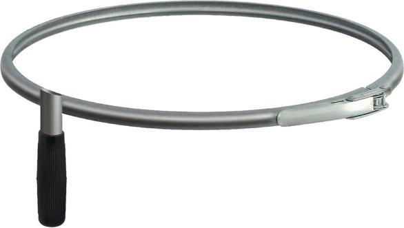 Produktbild Flora Beutelboy, für Volumen 120 l, VE 5 Stk, silber / schwarz (5 x, 120 l)