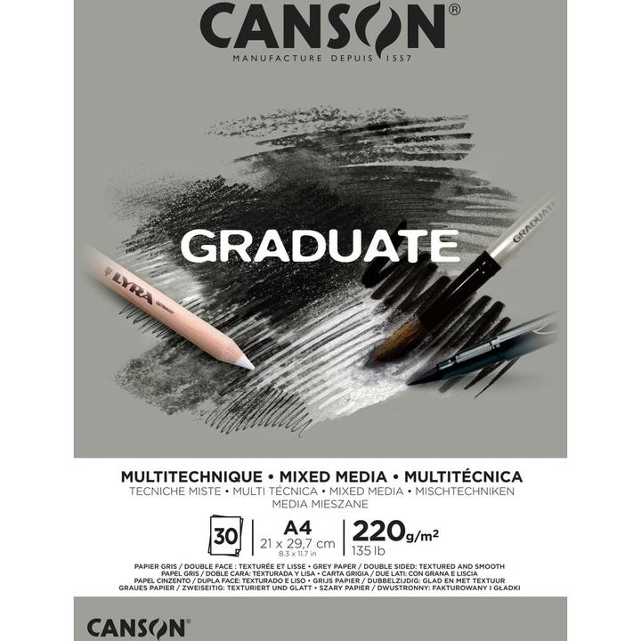 Produktbild Canson Graduate (A4, Blanko, Weicher Einband)