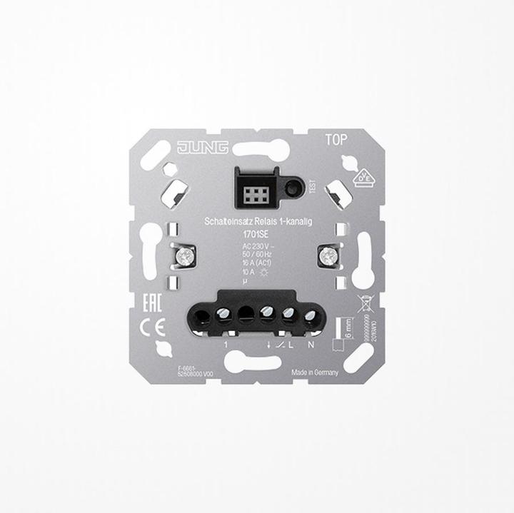Produktbild JUNG Schalteinsatz Relais 1K 1701SE