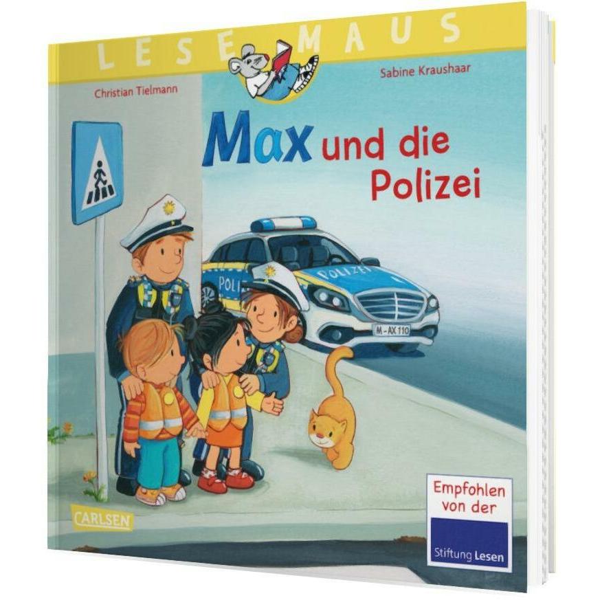LESEMAUS 15: Max und die Polizei, Kinderbücher von Sabine Kraushaar, Christian Tielmann