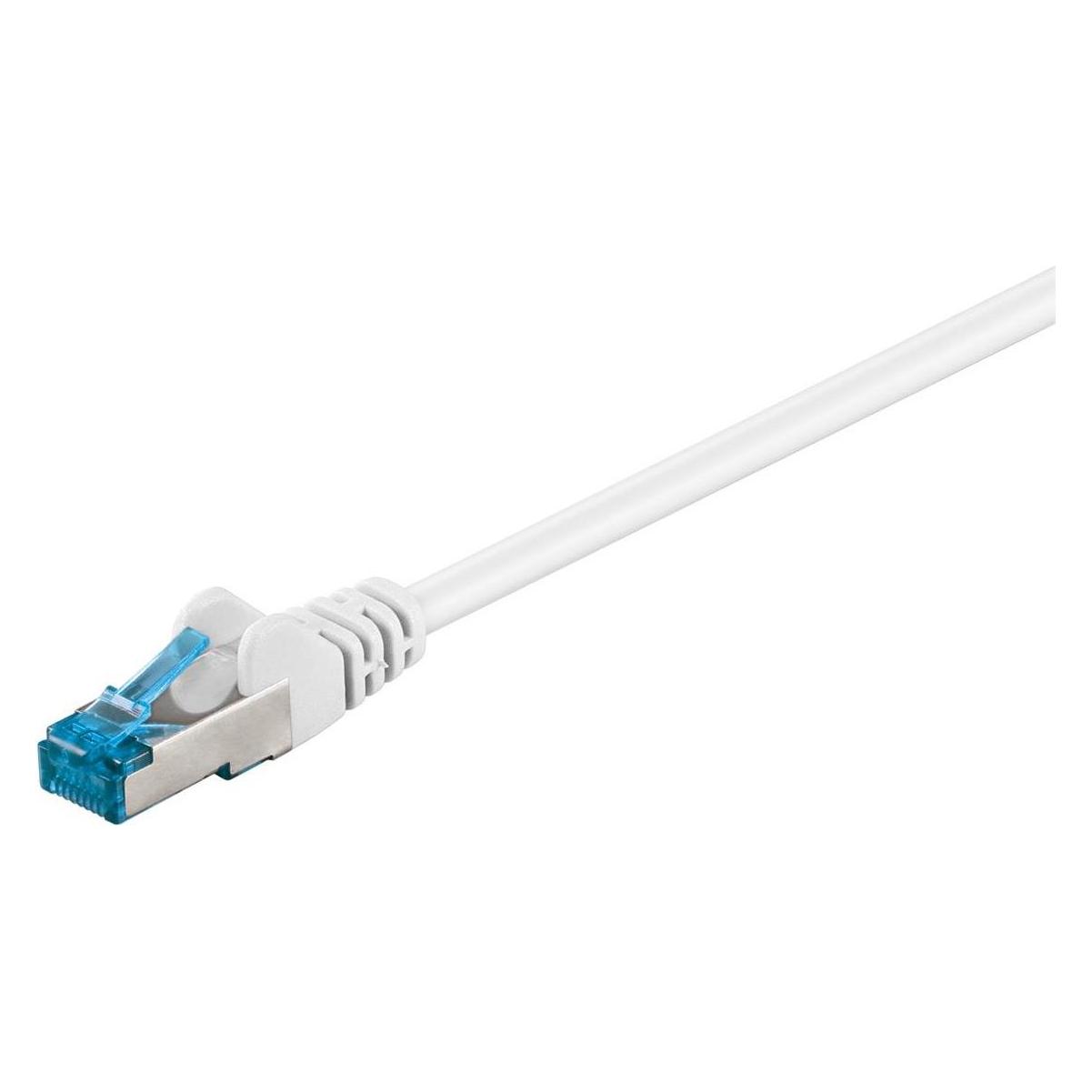 Goobay Patch-Kabel (S/FTP, CAT6a, 0.50 m), Netzwerkkabel