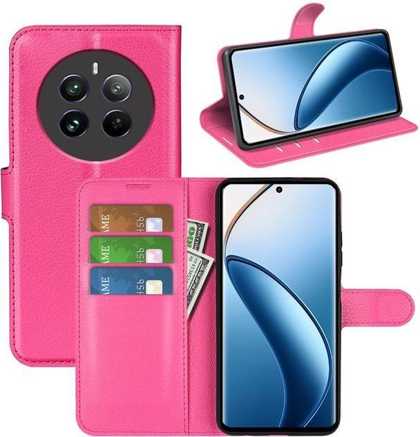Image du produit MU Classic Série de couvertures de livres en cuir Litchi (Realme 12)