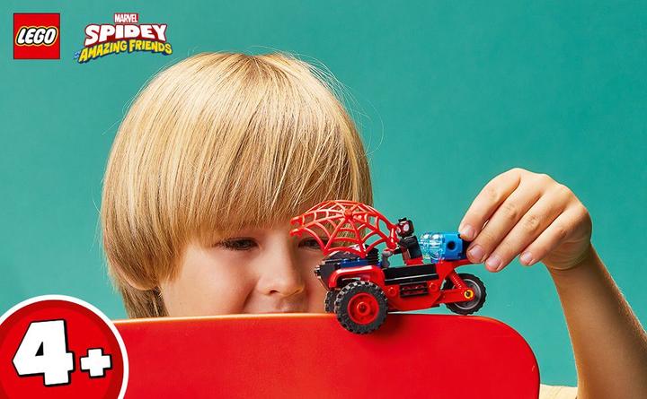 Actual product image LEGO Miles Morales: Spider-Man's Techno Trike (10781, LEGO Marvel)