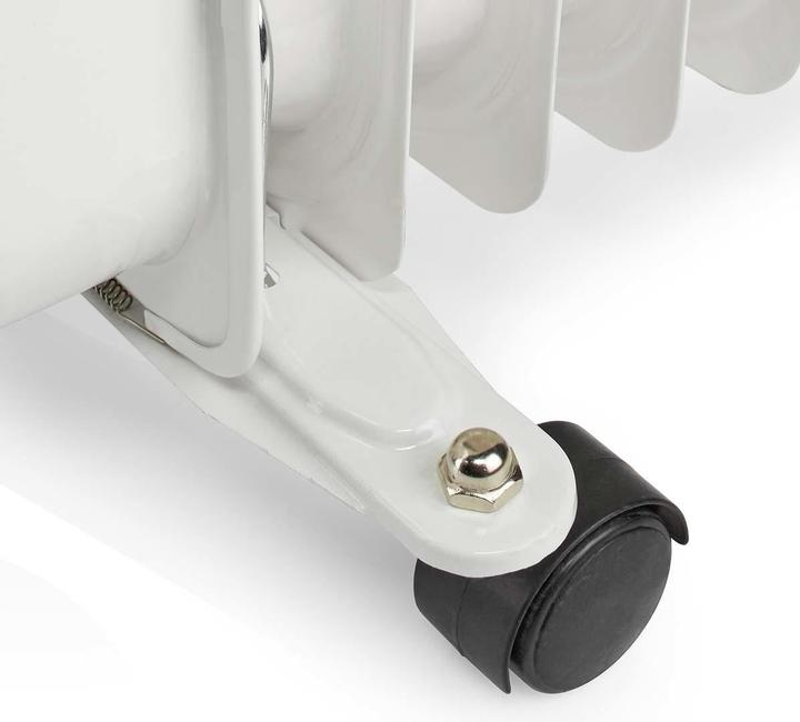 Actual product image Nedis Mobile oil radiator | 800 / 1200 / 2000 W | 9 Fins | Adjustable thermostat | 3 heat settings (2000 W)