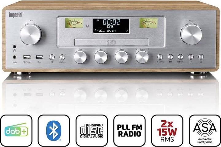 Produktbild Imperial Dabman 280CDWDSI (DAB, DAB+, FM, Bluetooth)