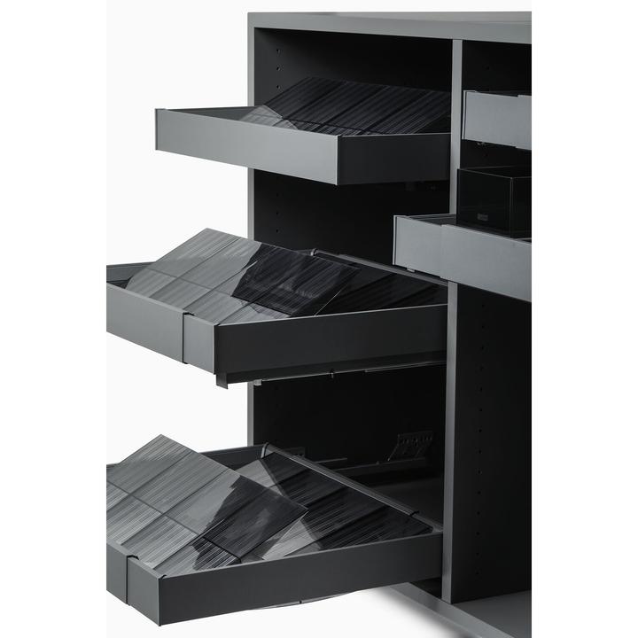 Actual product image Servetto Shoe rack module Papillon smoke anthracite