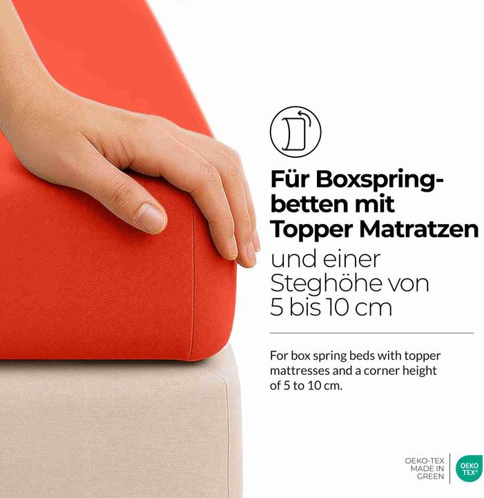 Produktbild Etérea Comfort Jersey Topper (180 x 200 cm, 200 x 200 cm)