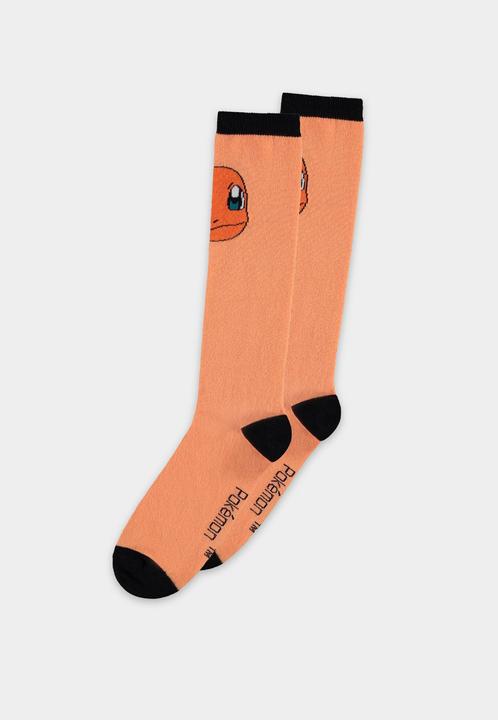 Produktbild Difuzed Socken 1 Paar Pokemon Charmander Nummer (Einzelpack, 35, 38)