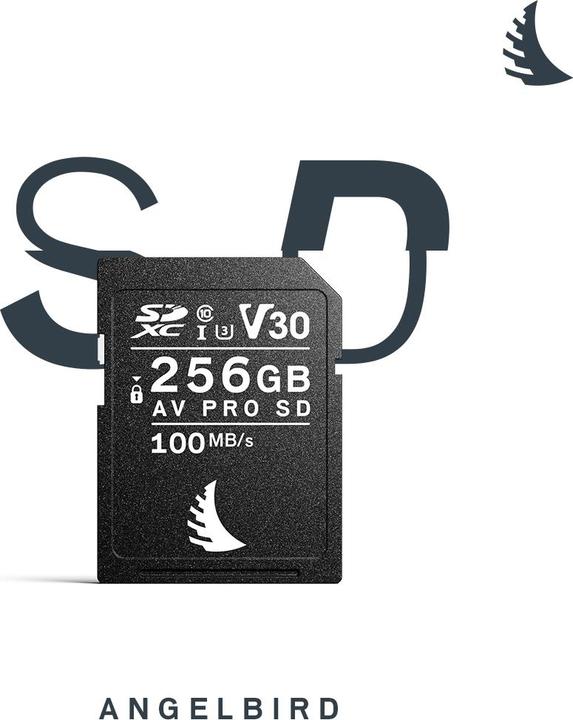 Actual product image Angelbird SD Card AV PRO 256GB V30 (256 GB, SDXC, UHS-I)