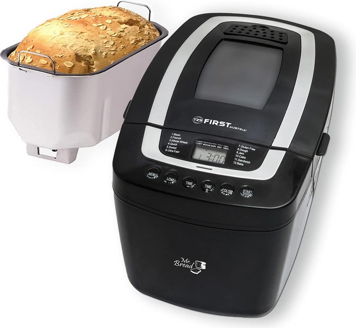 Produktbild TZS First Austria Brotbackautomat, Schwarz