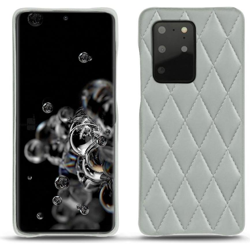 Noreve Lederschutzhülle (Samsung Galaxy S20+ 5G), Smartphone Hülle, Grau