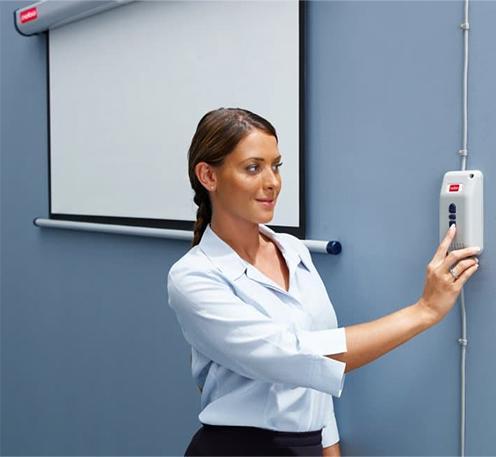 Actual product image Nobo Electric Wall Projection Screen 1920x1440mm (94.49", 4:3)