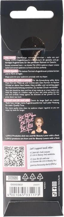 Produktbild Parsa Beauty LOV.U Augenbrauen- und Gesichtshaartrimmer
