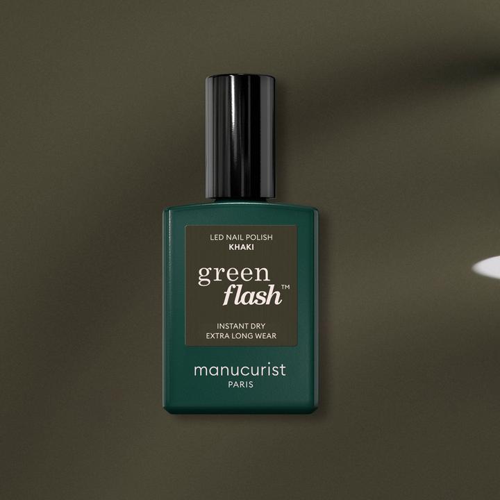 Produktbild Manucurist Green Flash Nagellack Khaki (Khaki, Farblack)